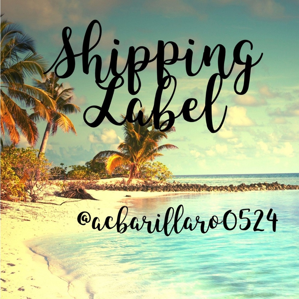 Shipping Label ✨